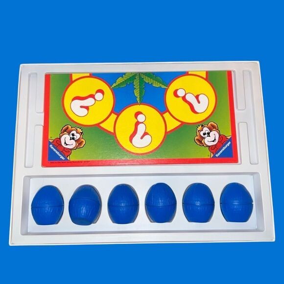 Vintage 1992 Coco Crazy Ravensburger Board Game Complete - Picture 3 of 6